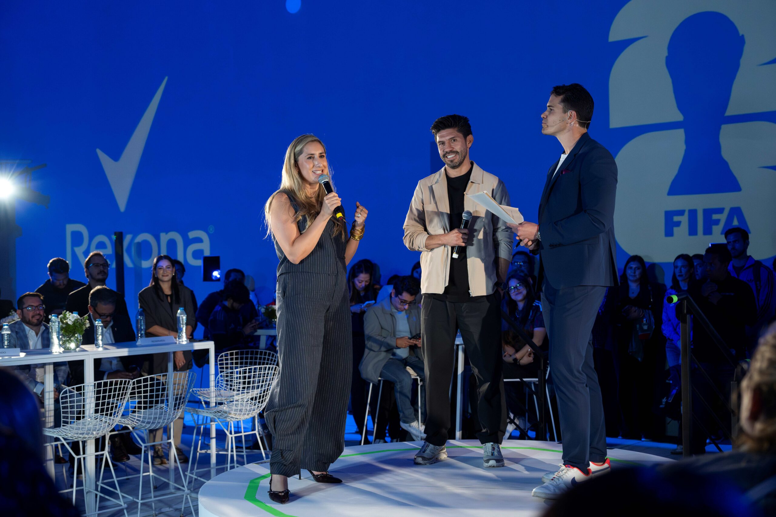Thalía Reyes, Oribe Peralta y Sergio Dipp